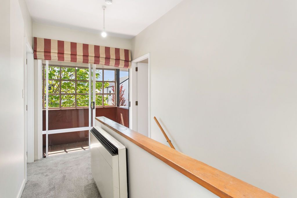 Landing before central Christchurch apartment renovation