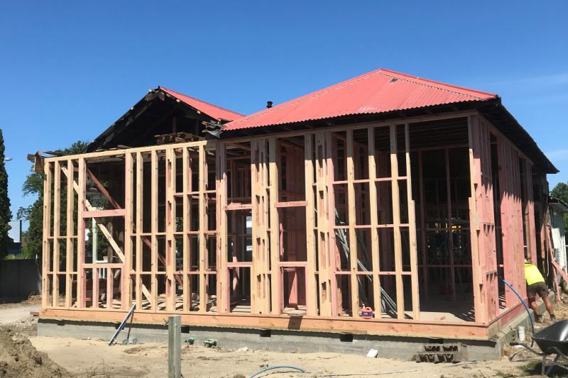 Renovation Framing in Papanui by Gareth Davis Builders