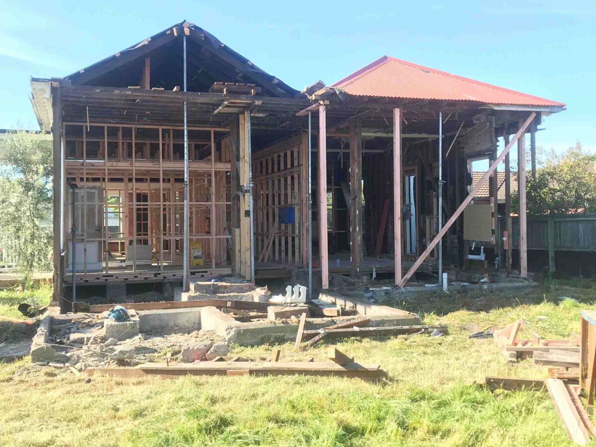 Christchurch renovation before photo