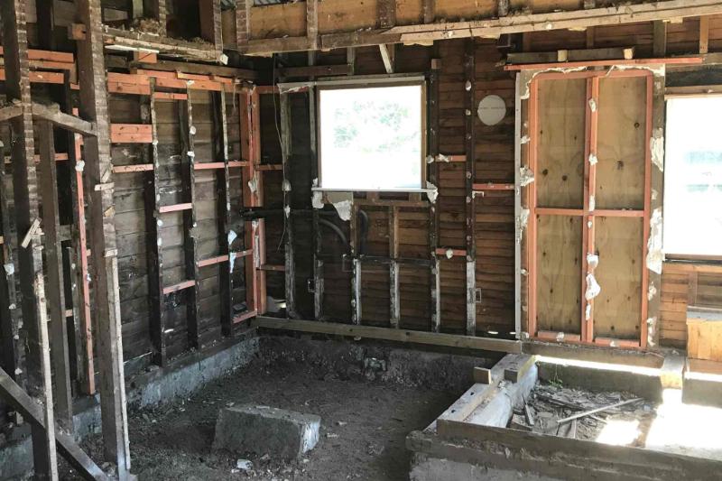Gareth Davis Builders before photo of a renovation in Papanui