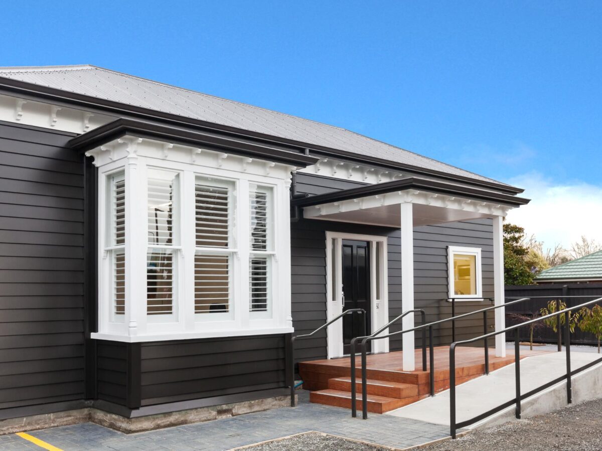 After photo of major renovation completed by Gareth Davis Builders in Christchurch