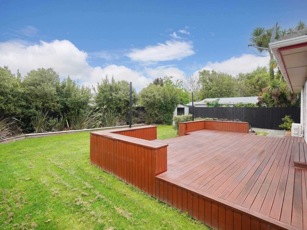 House exterior before cabin installation in Rangiora