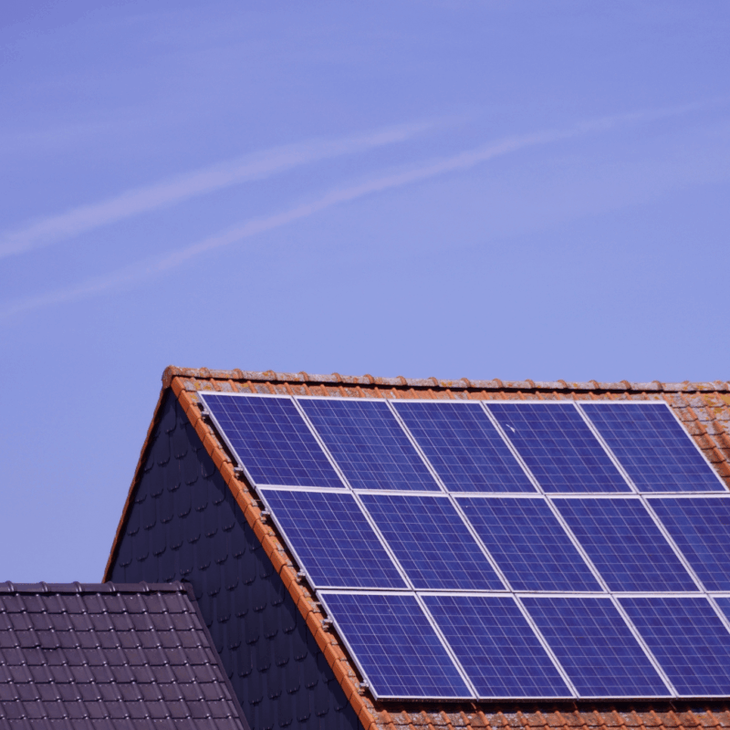 Solar Panels on roof in Canterbury
