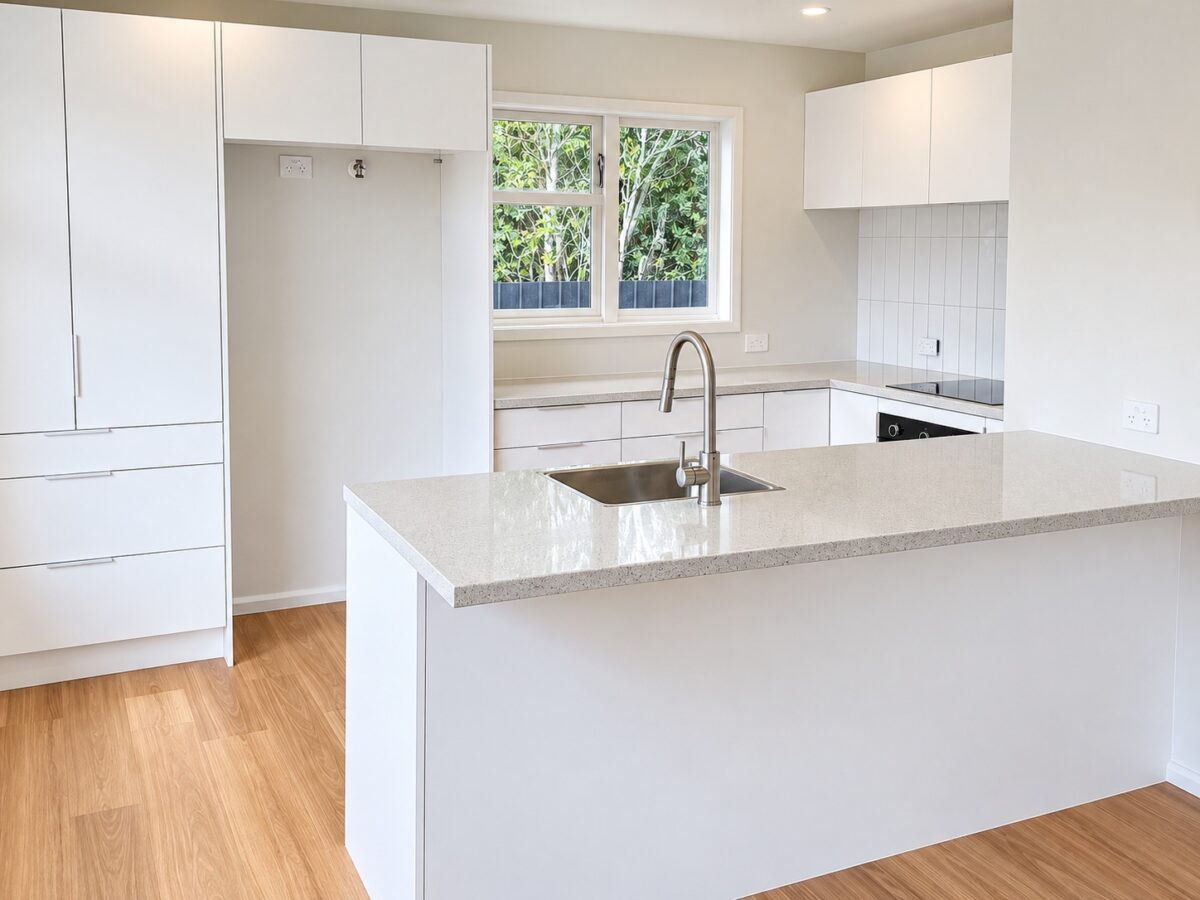 renovated kitchen in rangiora