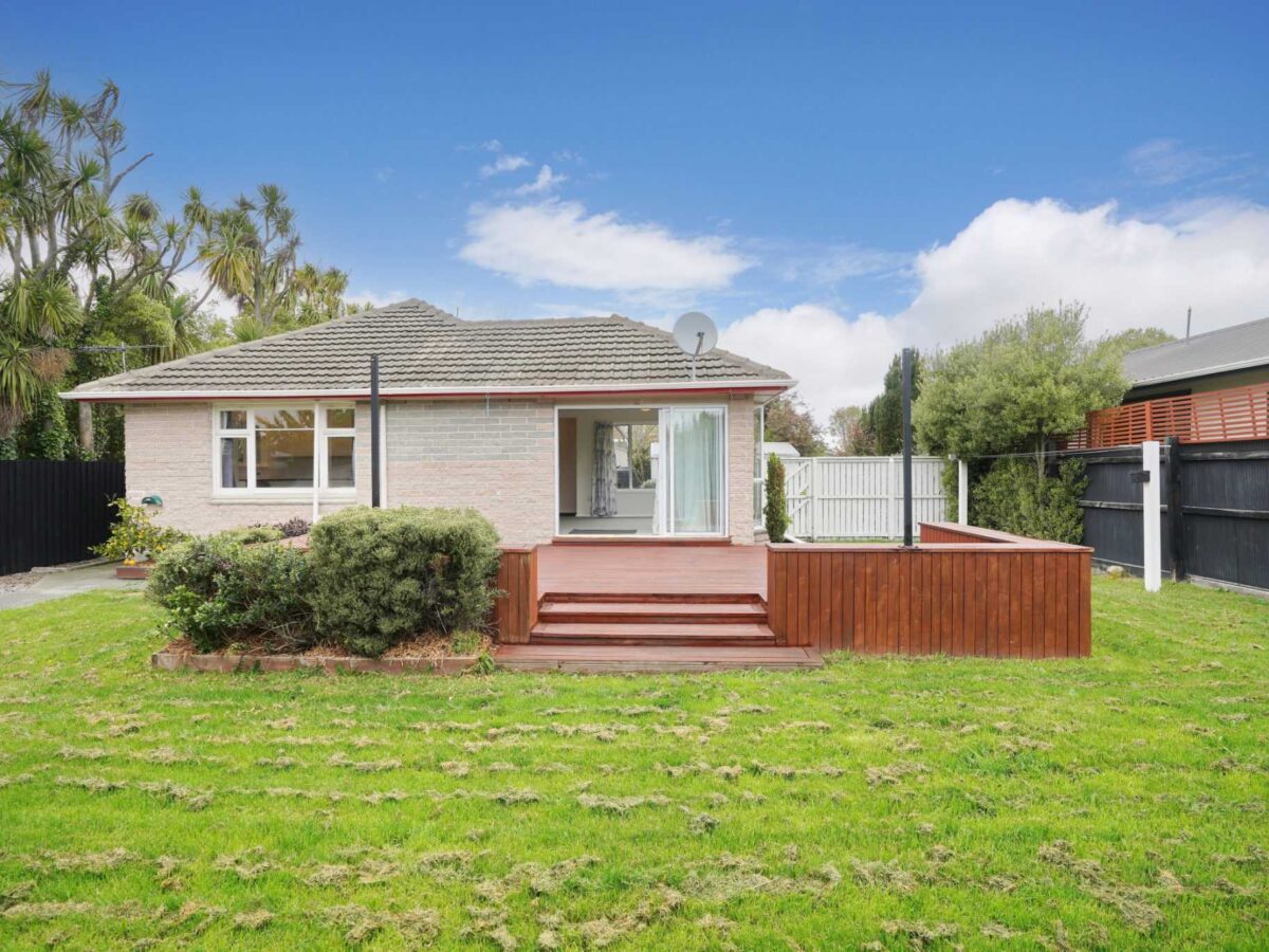 House exterior before home renovation in Rangiora