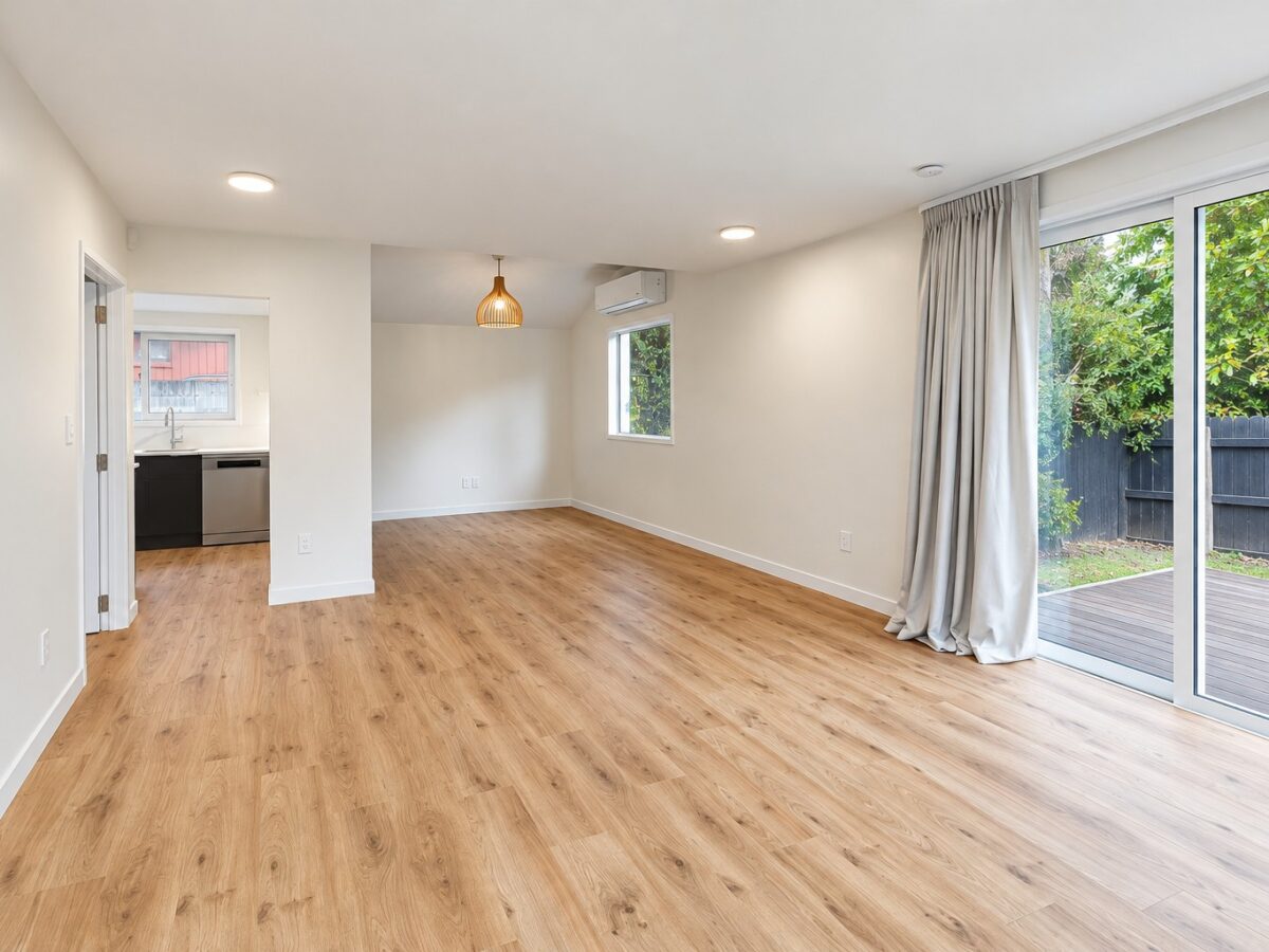 after photo of home renovation in central christchurch