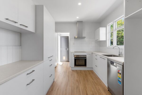 Rental property renovation in Christchurch before and after by Gareth Davis Builders